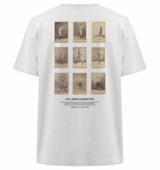 Old Judge Zigaretten Baseball Karten - Heavy Oversized Organic Shirt