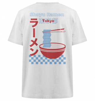 Shoyu Ramen Tokyo Shirt - Heavy Oversized Organic Shirt