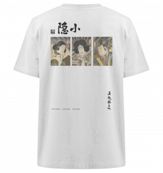 Japanese Actors - Oversized T-Shirt - Heavy Oversized Organic Shirt