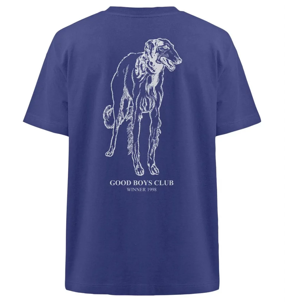 Good Boys Club Dog Shirt - Heavy Oversized Organic Shirt