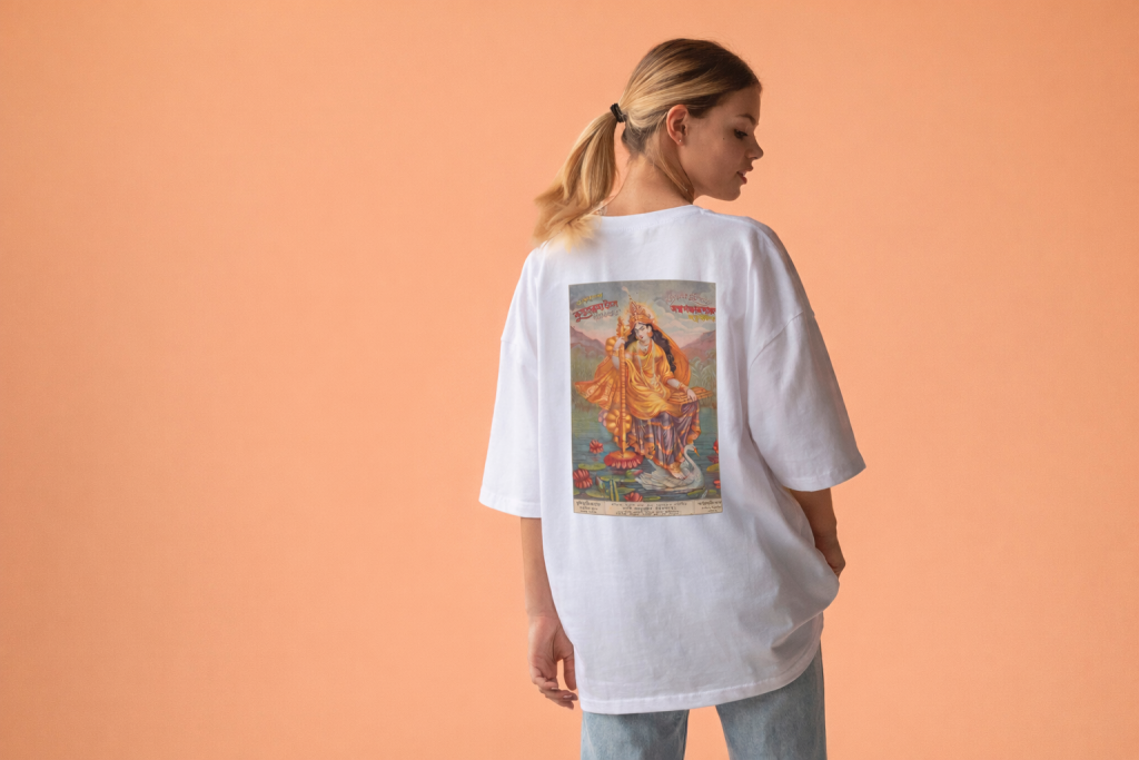Mockup Hectic Studio Eat the Rich shirt oversized