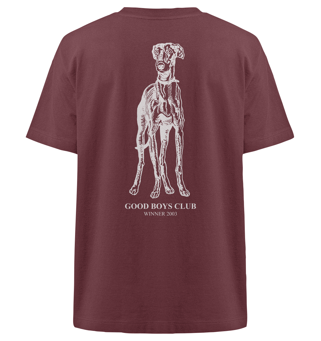 Good Boys Club Dog Shirt - Heavy Oversized Organic Shirt – Bild 4