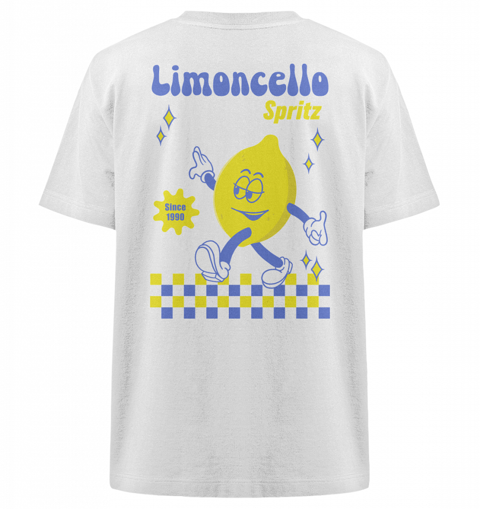 Limoncello Spritz since 1990 - Heavy Oversized Organic Shirt