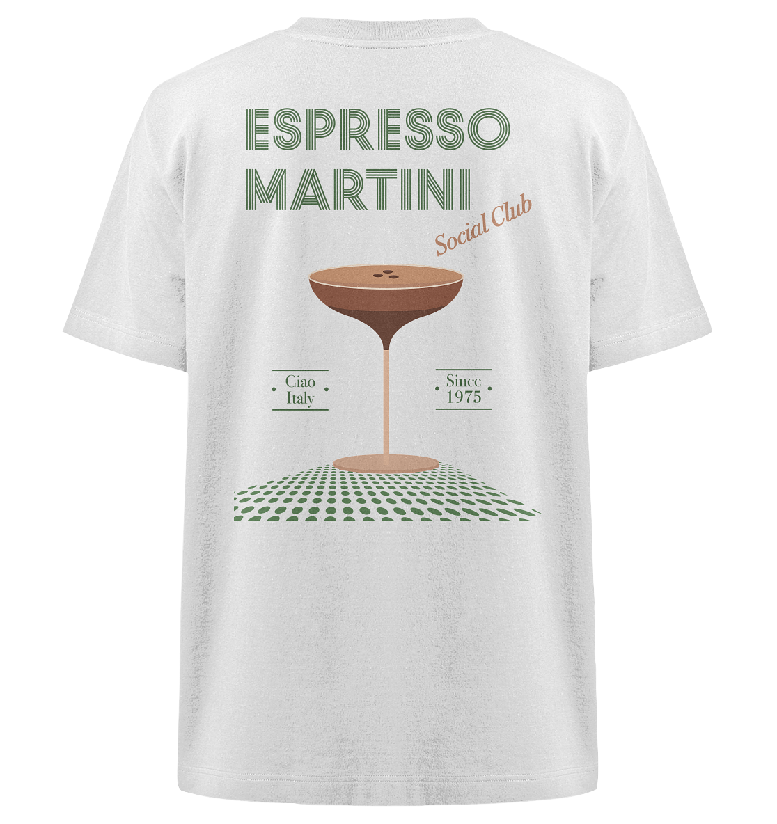 Espresso Martini - Social Club - Heavy Oversized Organic Shirt