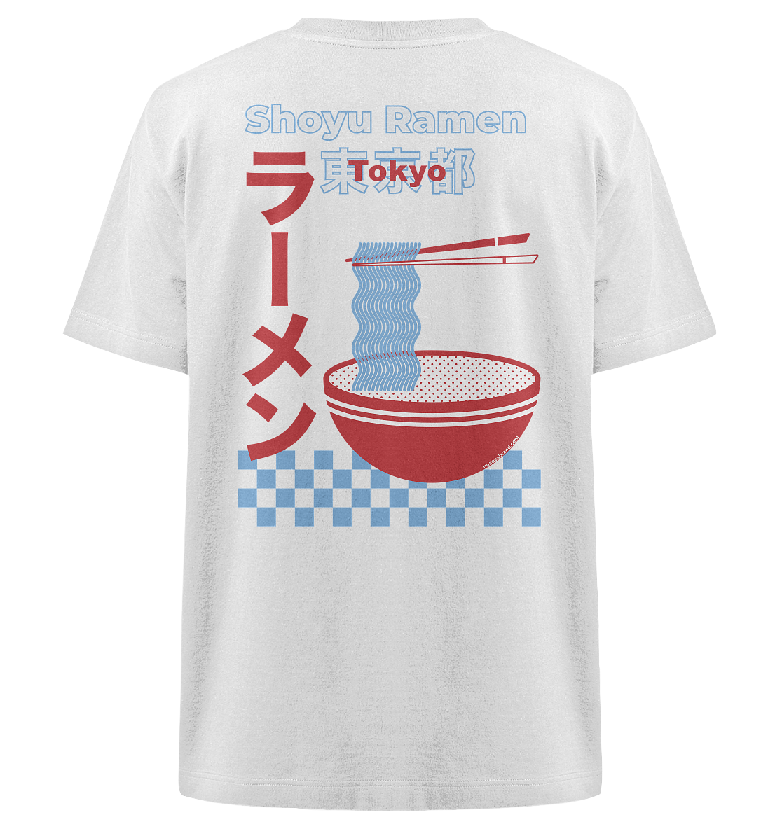 Shoyu Ramen Tokyo Shirt - Heavy Oversized Organic Shirt