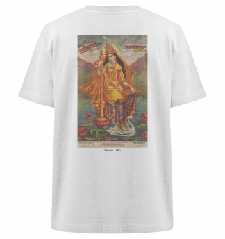 Sarasvati India - Oversized T-Shirt - Heavy Oversized Organic Shirt