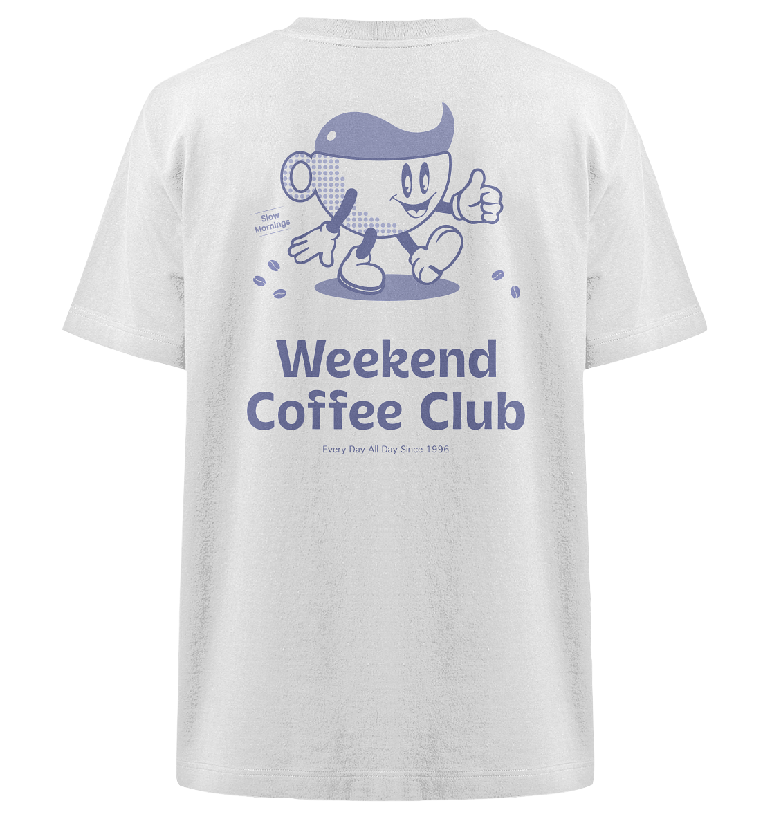 Weekend Coffee Club Shirt - Heavy Oversized Organic Shirt