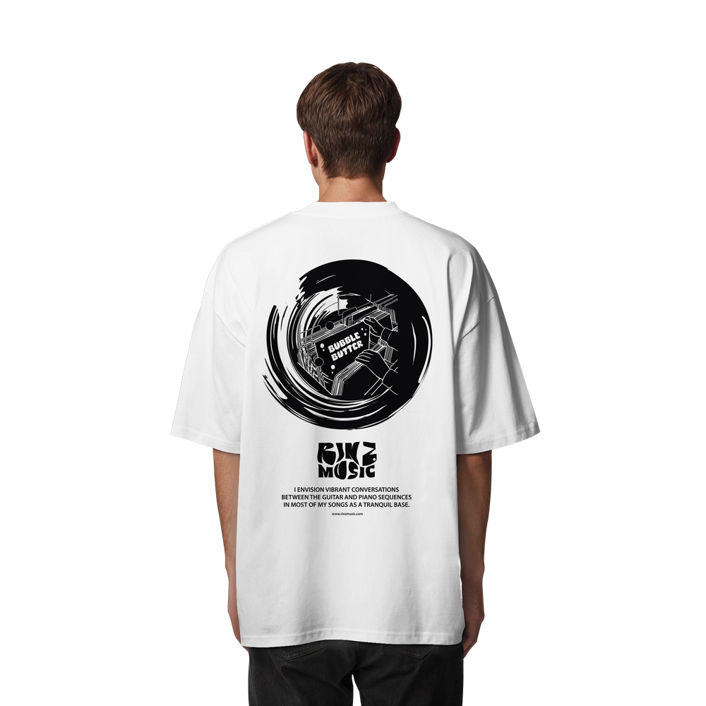 Rinz Music Collaboration - Organic Oversize Shirt – Bild 4